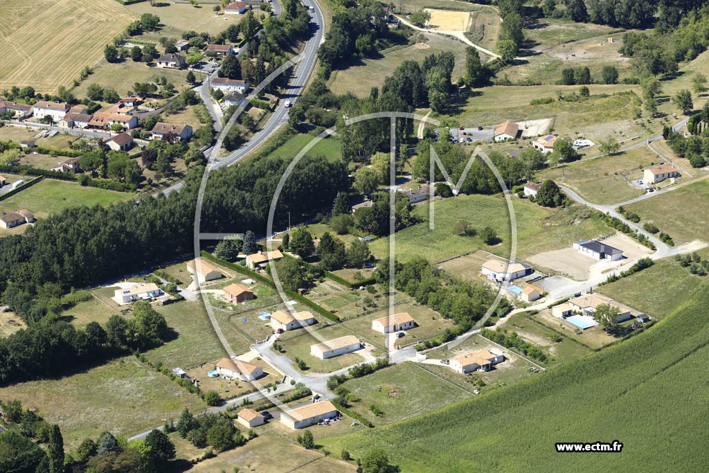 Photo arienne de Villetoureix (la Borie)