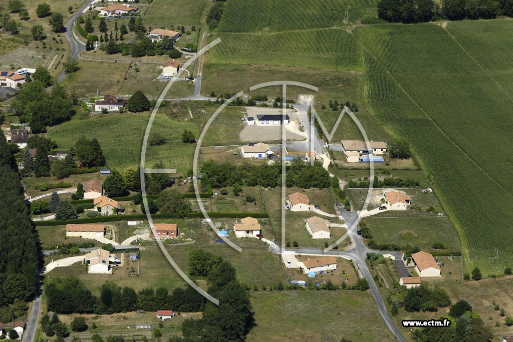 Photo arienne de Villetoureix (la Borie)
