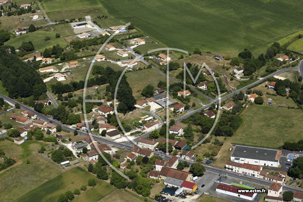 Photo arienne de Villetoureix (la Borie)