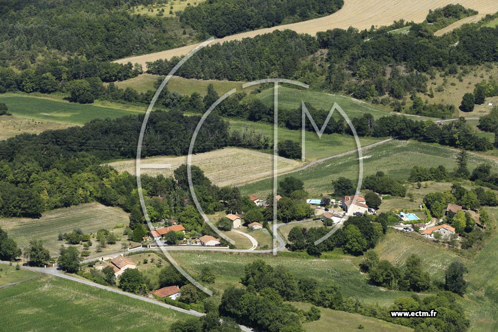 Photo arienne de Villetoureix (la Petite Renaudie)