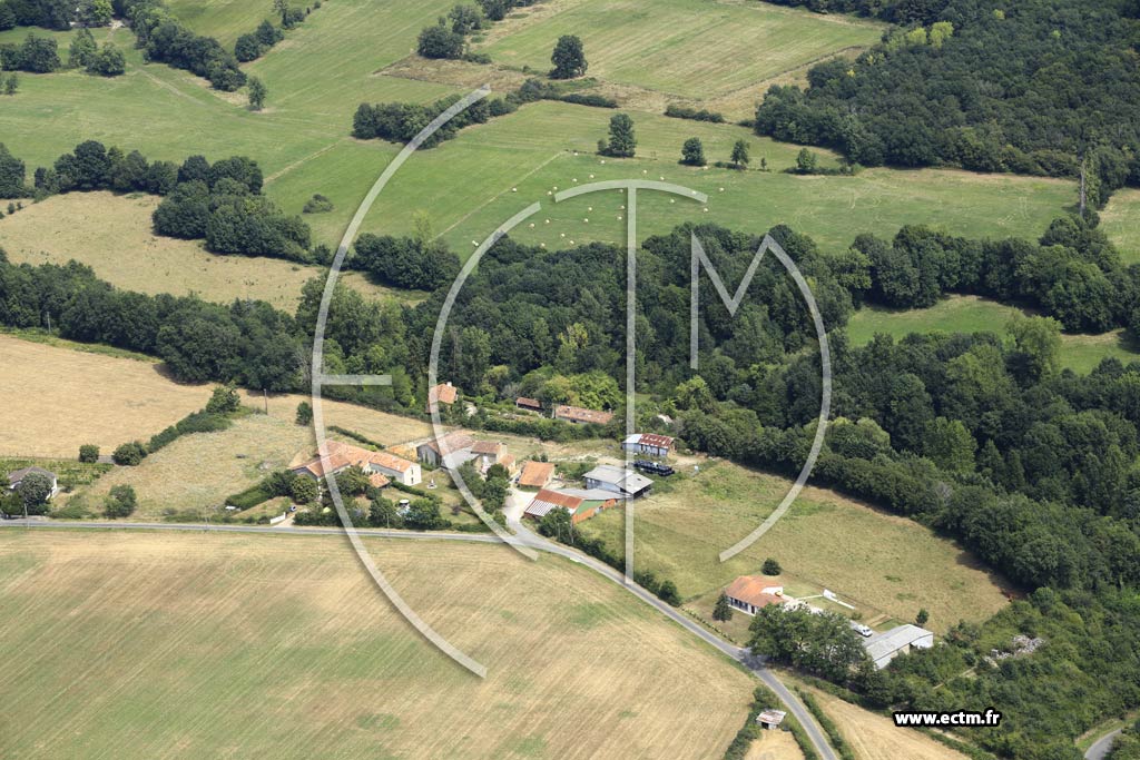 Photo arienne de Chasseneuil-sur-Bonnieure (Labon)