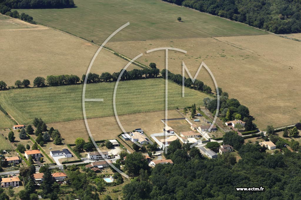 Photo arienne de Chasseneuil-sur-Bonnieure (le Beauquet)