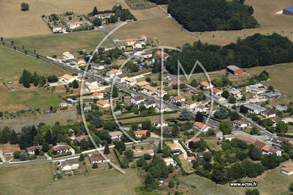 Photo arienne de Chasseneuil-sur-Bonnieure (le Quroy)