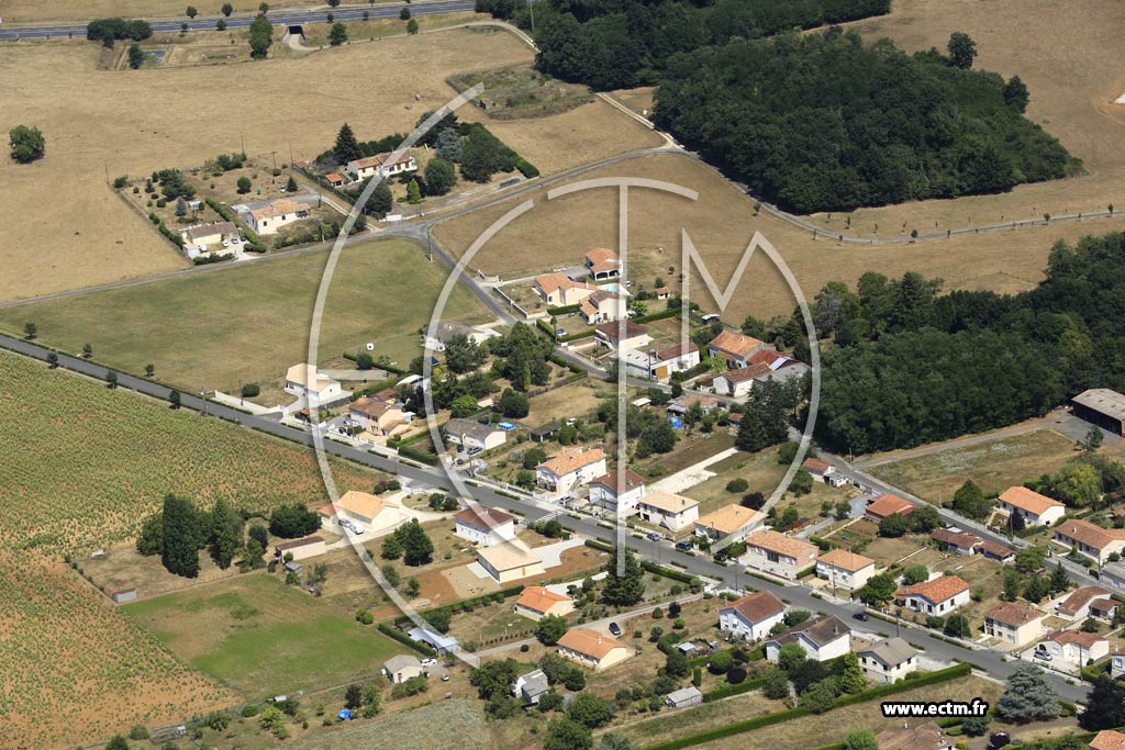 Photo arienne de Chasseneuil-sur-Bonnieure (le Quroy)
