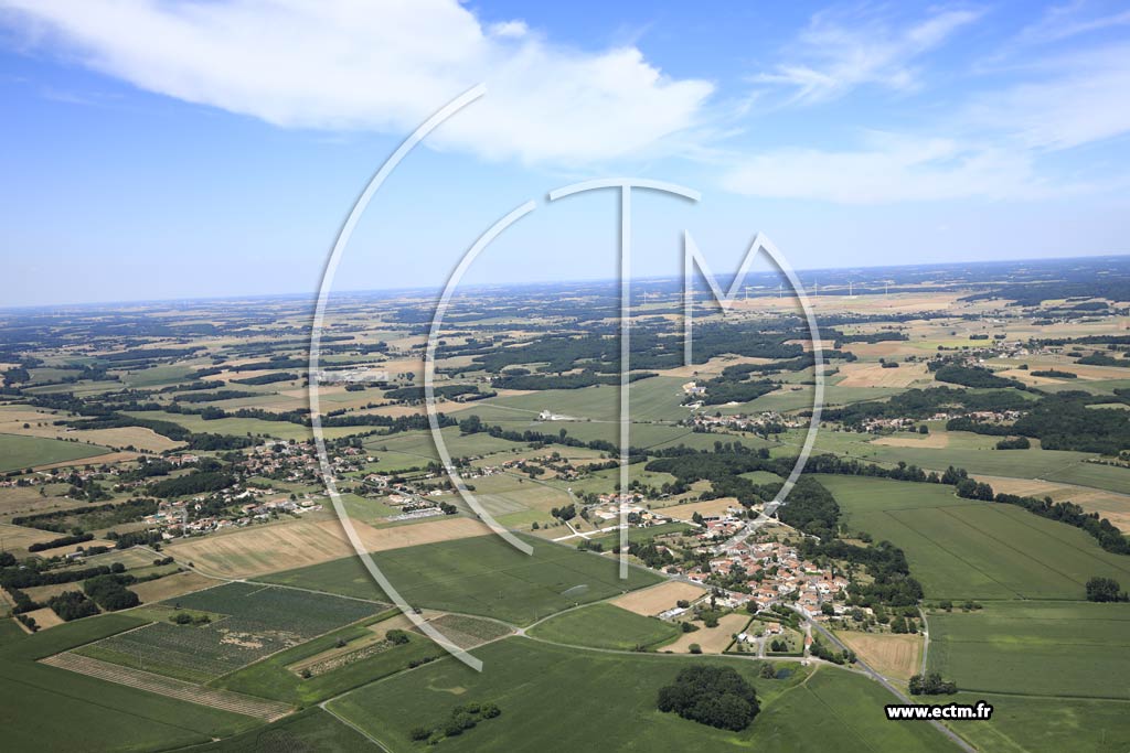 Photo arienne de La Rochette (Villemalet)