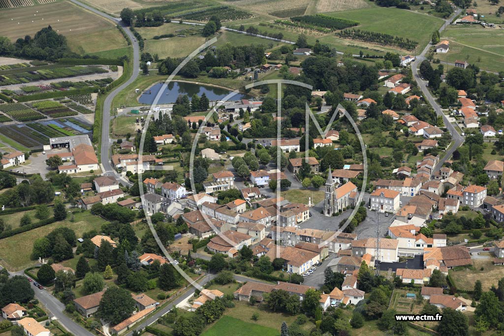 Photo arienne de Montembuf