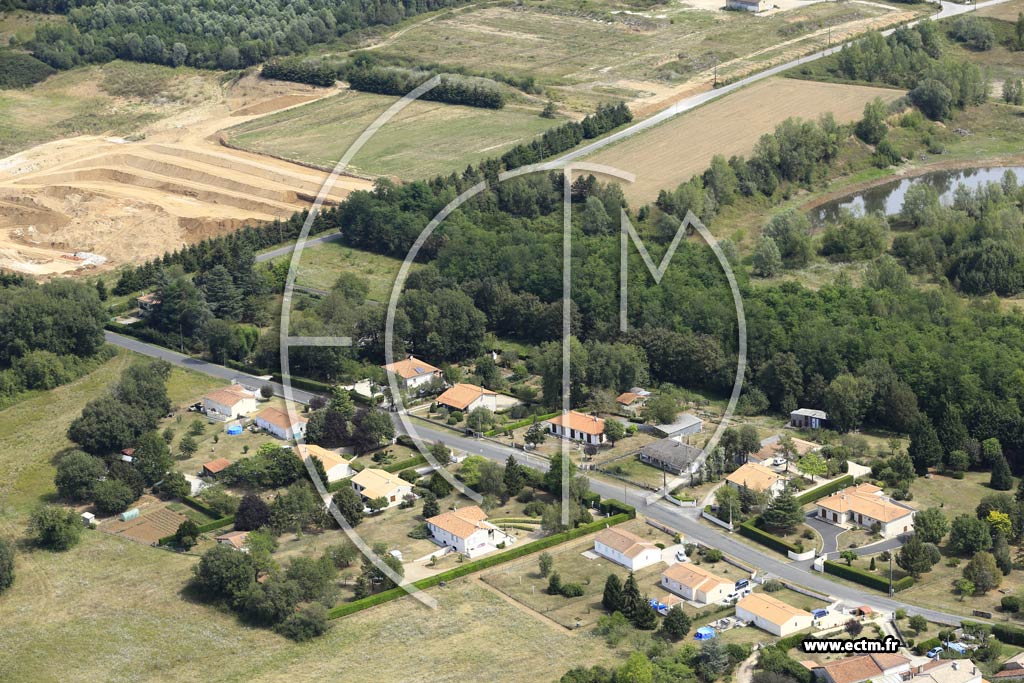 Photo arienne de Rancogne (Corgnac)