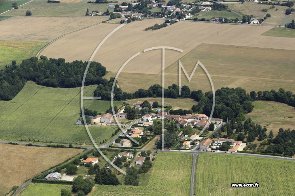 Photo arienne de Rivires (Chaufourgne)