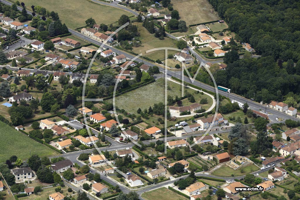 Photo arienne de Saint-Projet-Saint-Constant (la Chabanne)