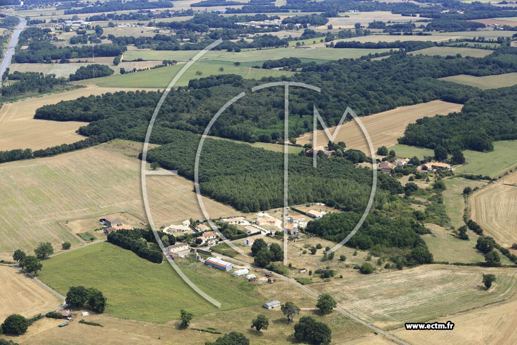 Photo arienne de Taponnat-Fleurignac (Chez Chardou)