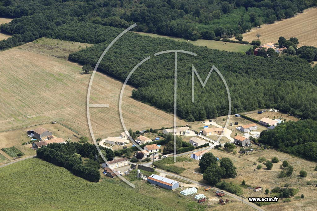 Photo arienne de Taponnat-Fleurignac (Chez Chardou)