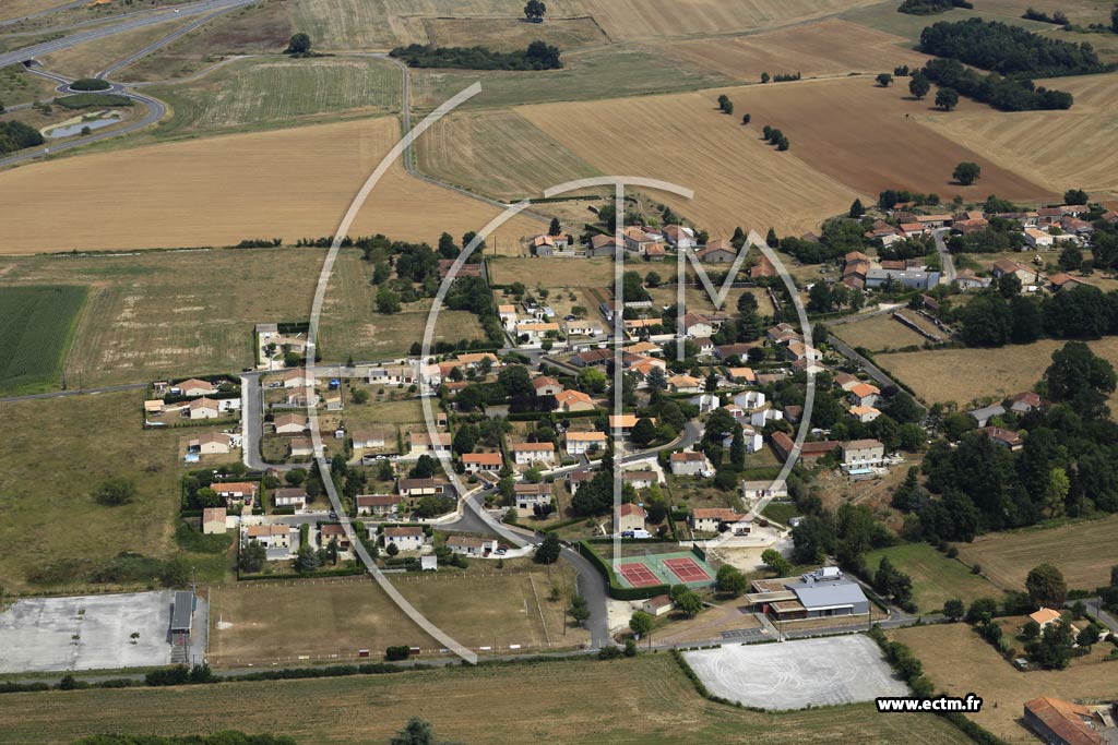 Photo arienne de Taponnat-Fleurignac (la Chassagne)