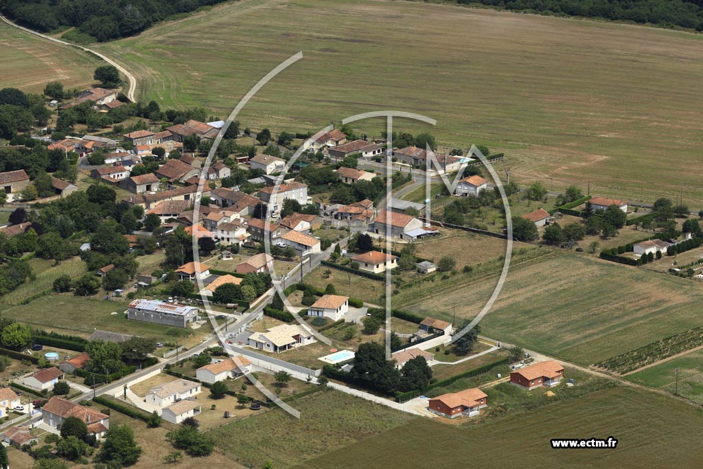 Photo arienne de Taponnat-Fleurignac (la Marvaillre)
