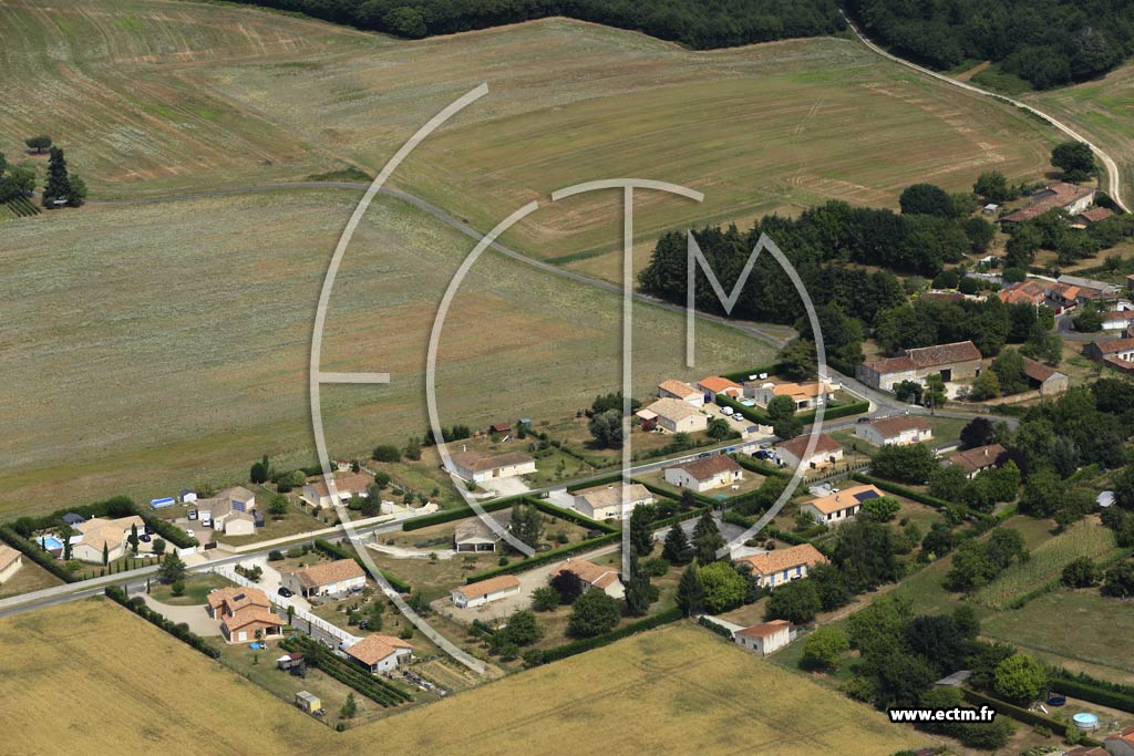 Photo arienne de Taponnat-Fleurignac (la Marvaillre)