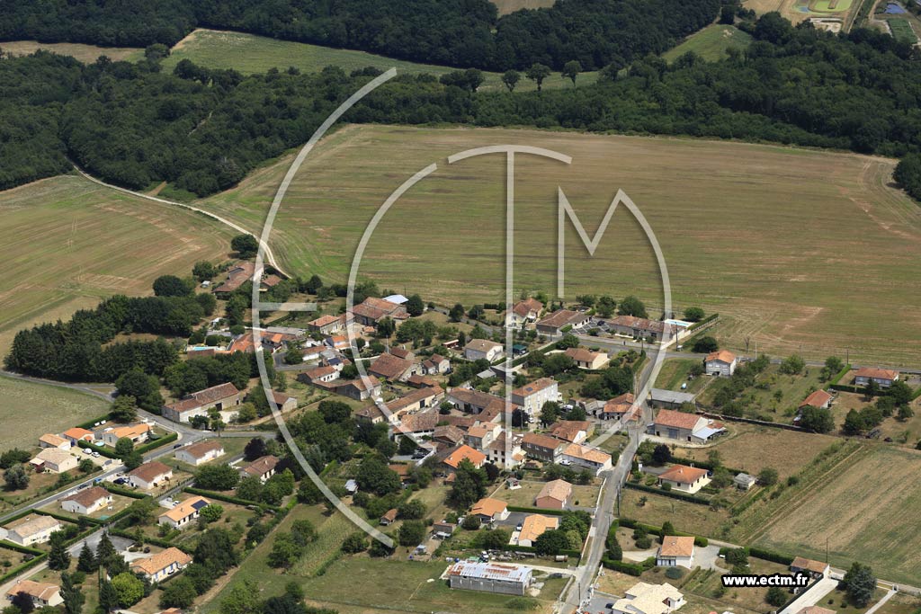 Photo arienne de Taponnat-Fleurignac (la Marvaillre)
