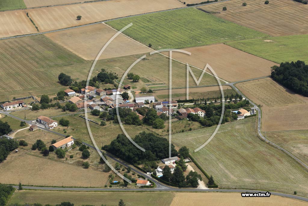 Photo arienne de Taponnat-Fleurignac (les Frauds)