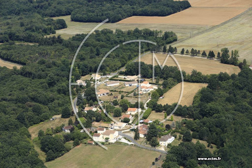 Photo arienne de Taponnat-Fleurignac (les Mtayers)