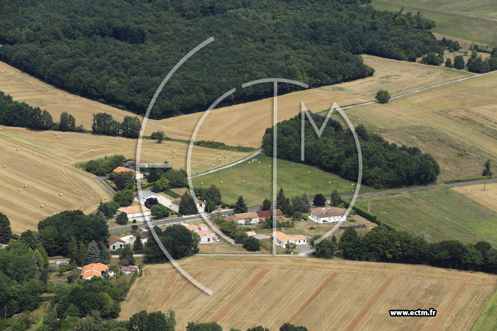 Photo arienne de Taponnat-Fleurignac (les Seiglars)