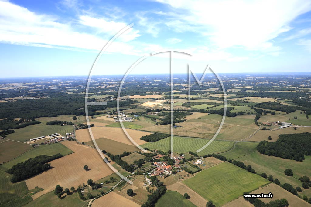 Photo arienne de Vitrac-Saint-Vincent (le Breuil)