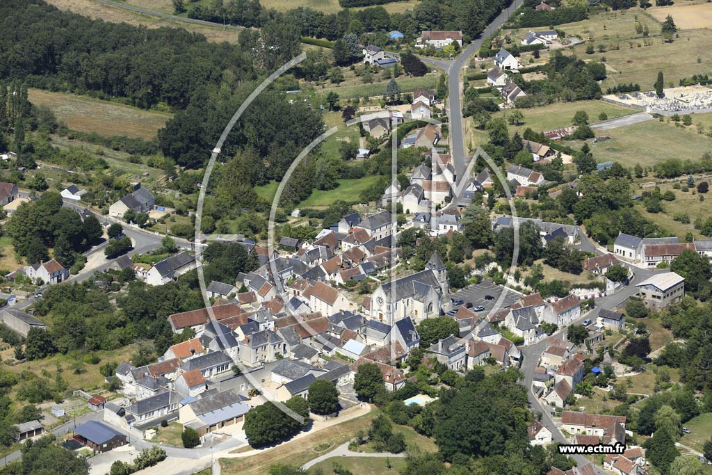 Photo arienne de Betz-le-Chteau