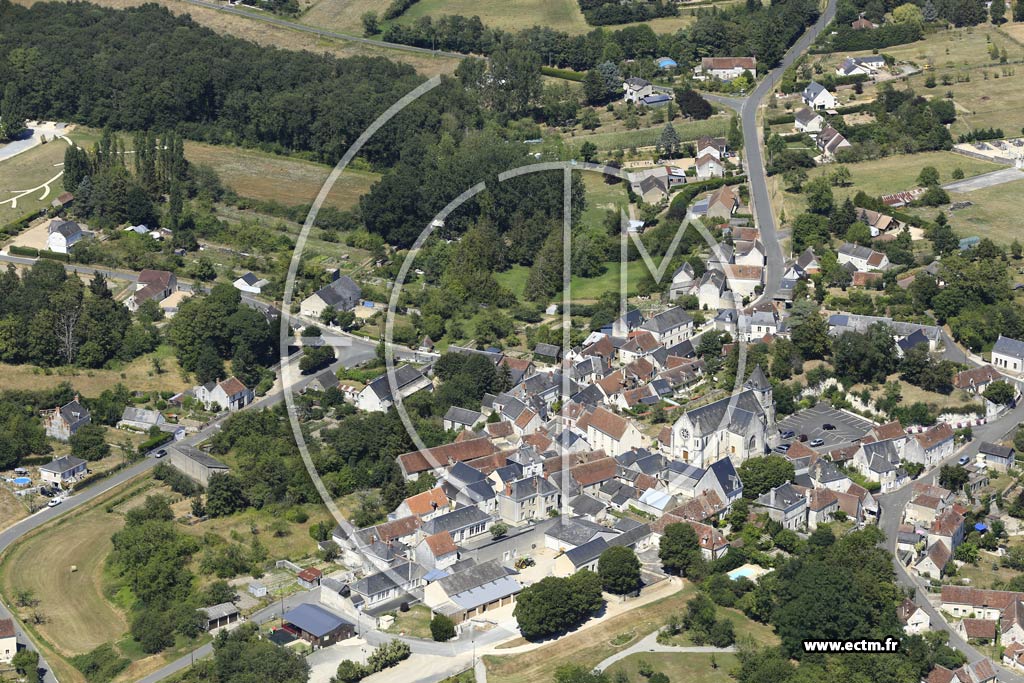 Photo arienne de Betz-le-Chteau