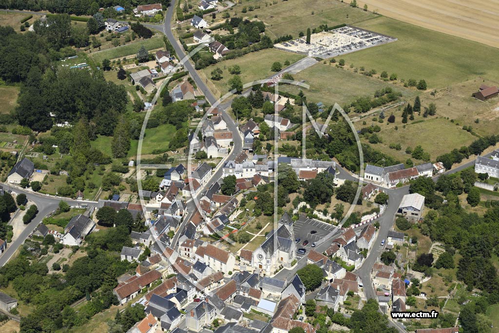 Photo arienne de Betz-le-Chteau