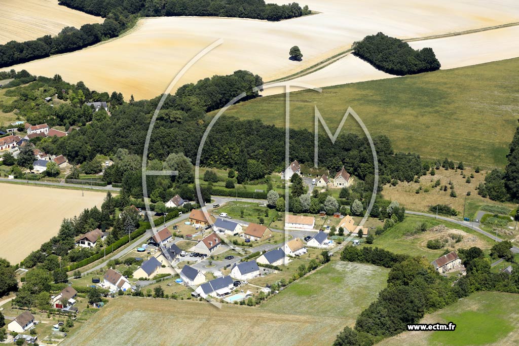 Photo arienne de Chambourg-sur-Indre (les Marligaux)