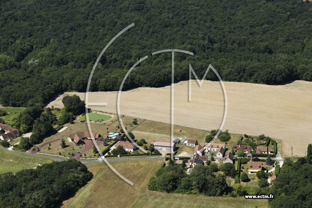 Photo arienne de Chambourg-sur-Indre (Marray)