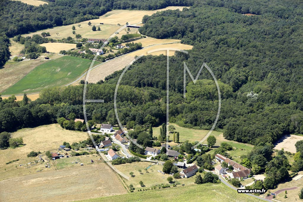 Photo arienne de Chambourg-sur-Indre (Marray)