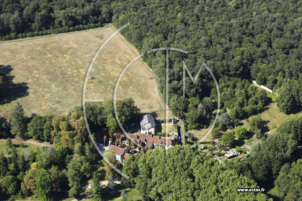 Photo arienne de Chanceaux-prs-Loches