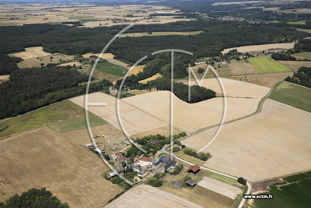 Photo arienne de Chanceaux-prs-Loches (les Besniers)