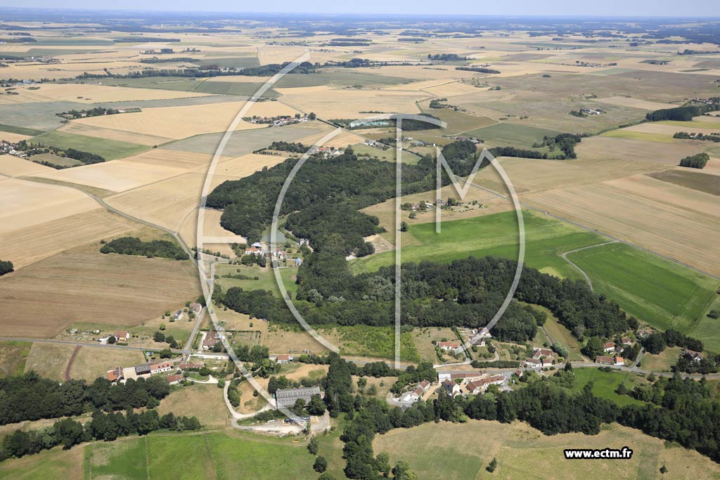 Photo arienne de Chdigny (la Clmencerie)