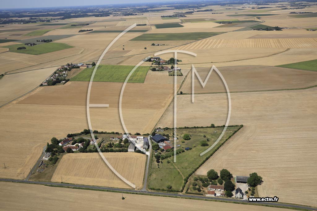 Photo arienne de Dolus-le-Sec (la Mnesserie)