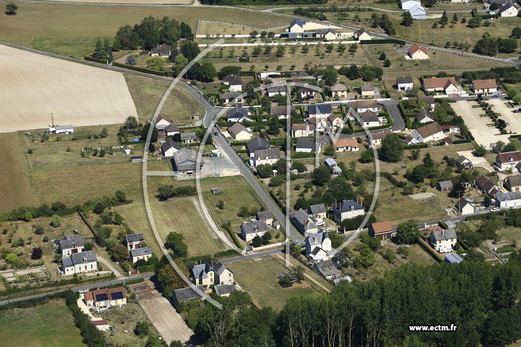 Photo arienne de Flr-la-Rivire