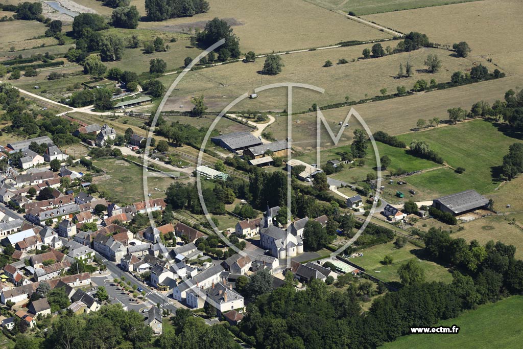 Photo arienne de Flr-la-Rivire