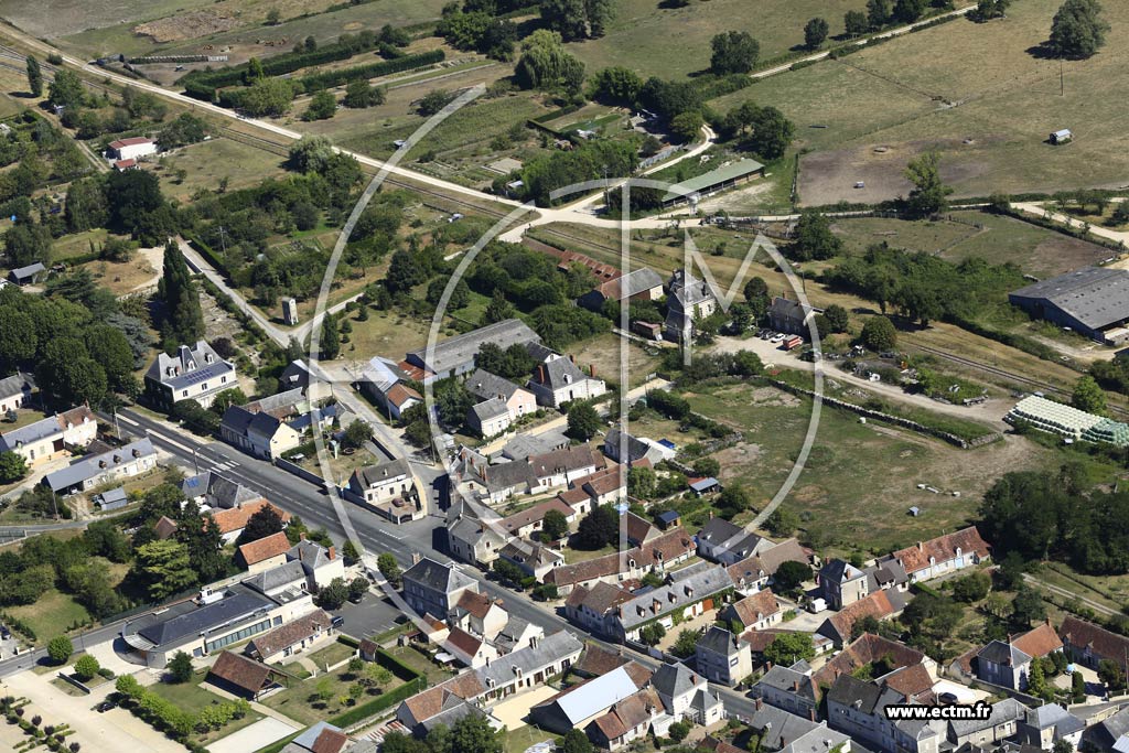 Photo arienne de Flr-la-Rivire
