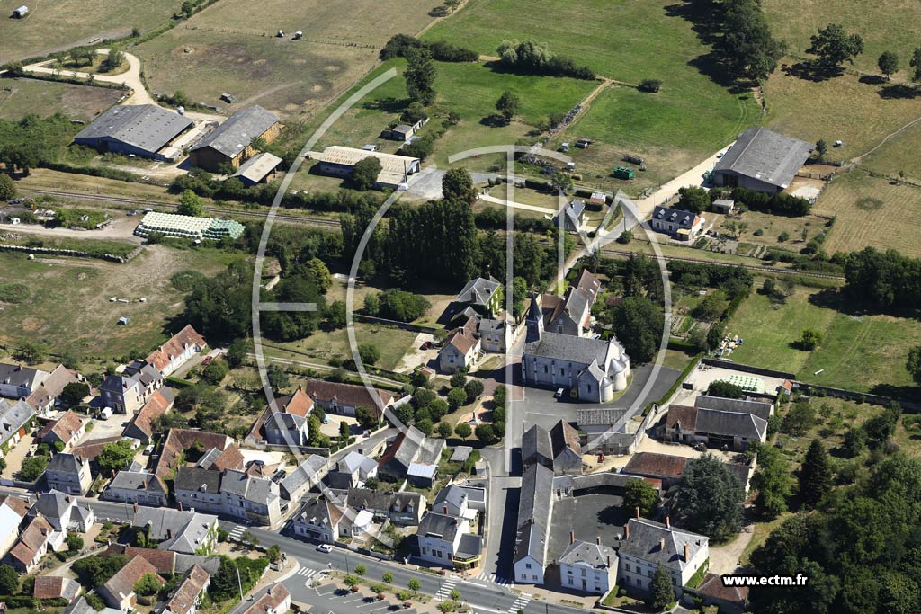 Photo arienne de Flr-la-Rivire