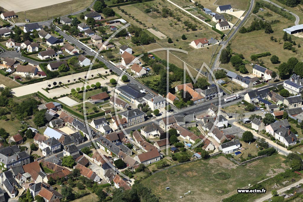 Photo arienne de Flr-la-Rivire