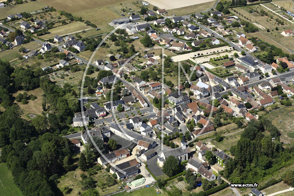 Photo arienne de Flr-la-Rivire