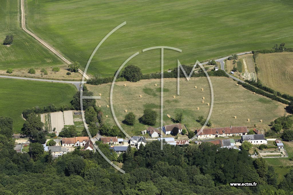 Photo arienne de Flr-la-Rivire (la Bataillerie)