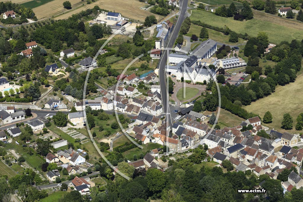 Photo arienne de Ligueil
