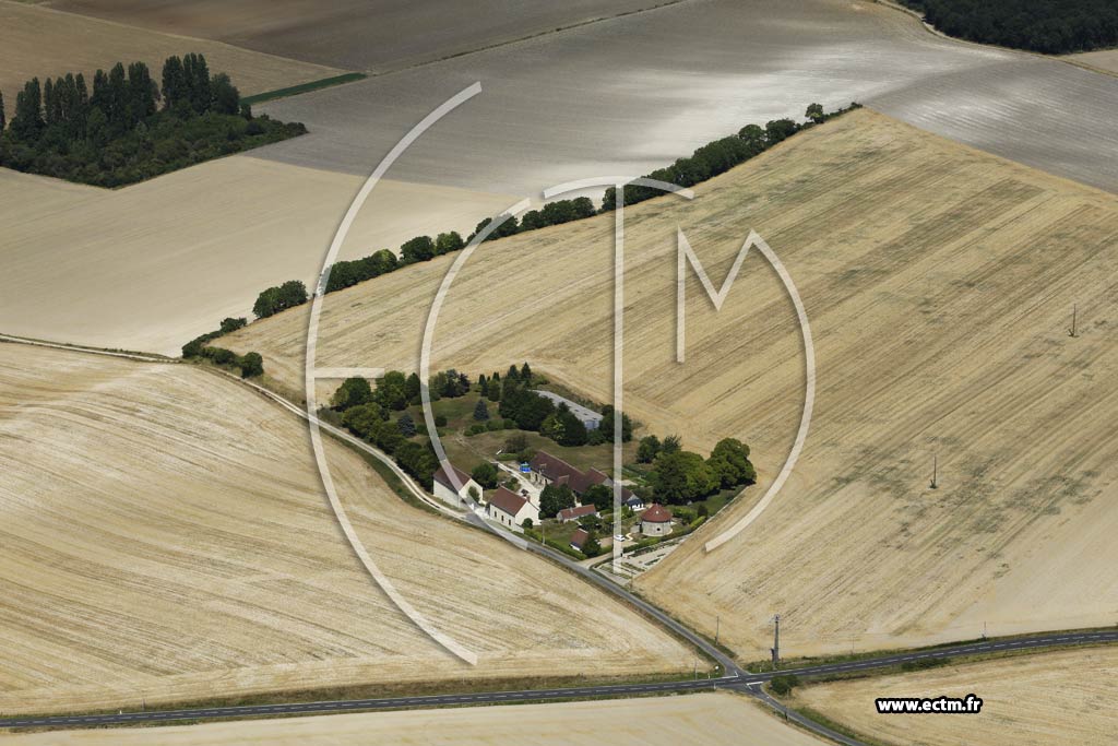 Photo arienne de Ligueil (la Grenoisire)