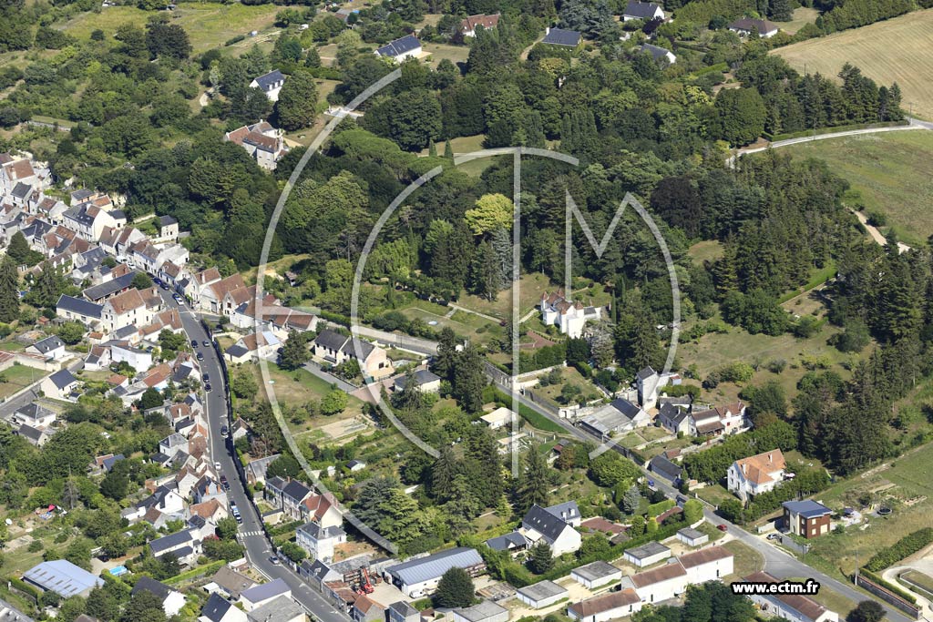 Photo arienne de Loches (la Pouletterie)