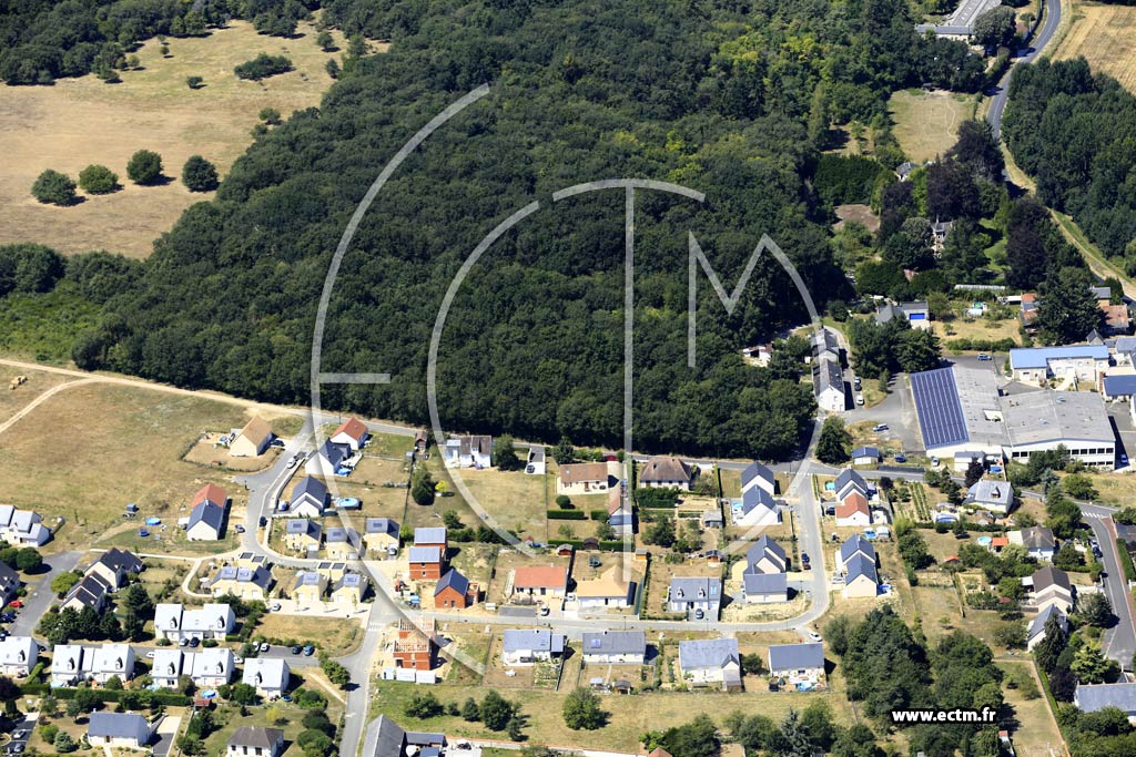 Photo arienne de Reignac-sur-Indre