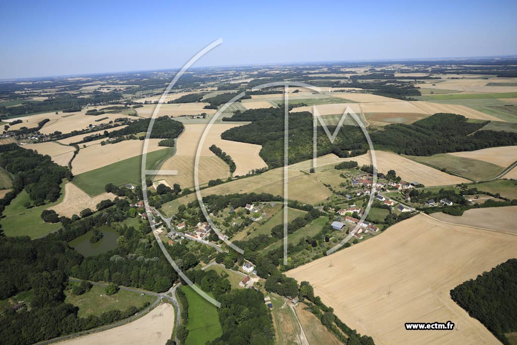 Photo arienne de Saint-Hippolyte