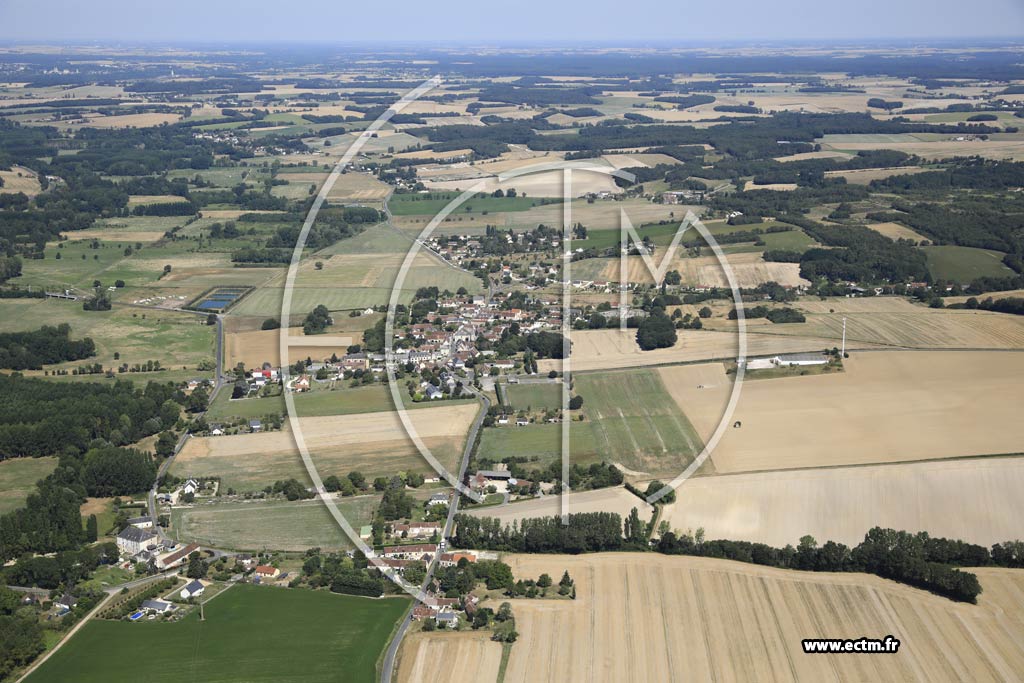 Photo arienne de Saint-Hippolyte