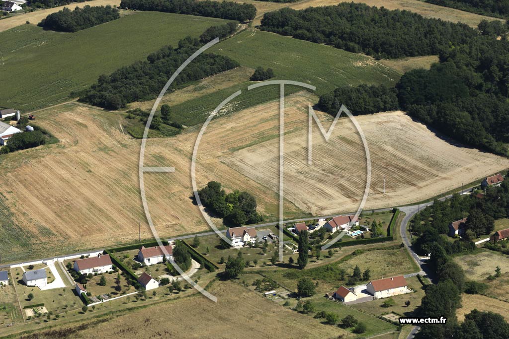 Photo arienne de Saint-Hippolyte
