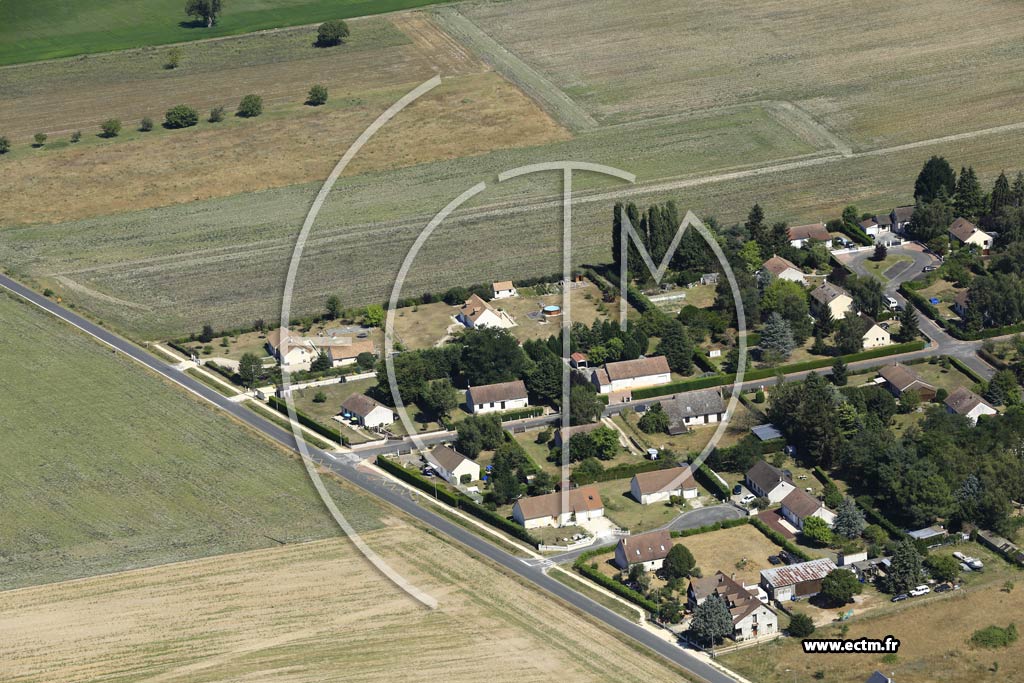 Photo arienne de Saint-Hippolyte