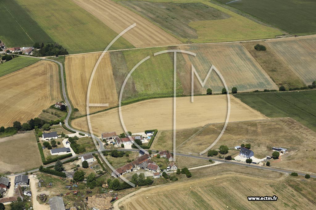 Photo arienne de Saint-Quentin-sur-Indrois (le Breuil)