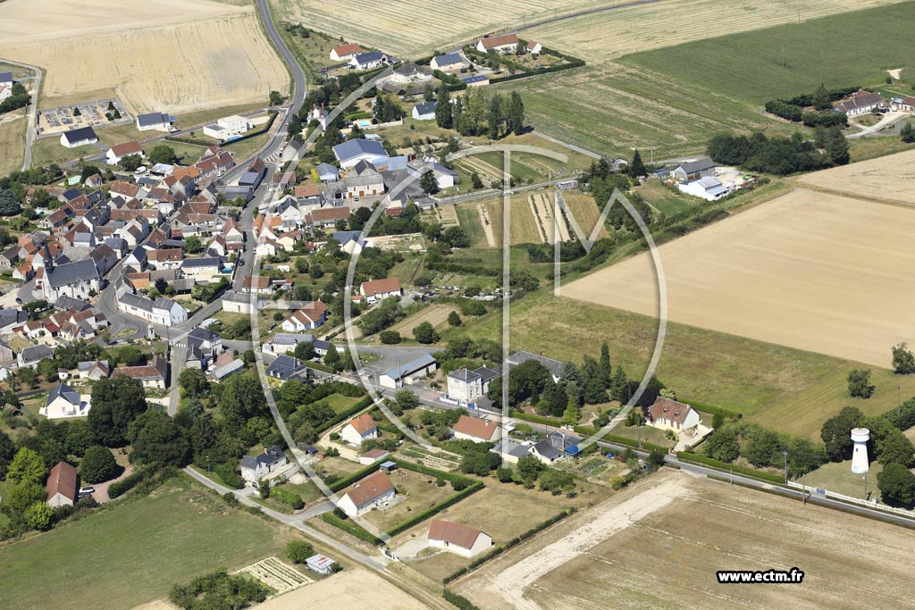 Photo arienne de Saint-Senoch